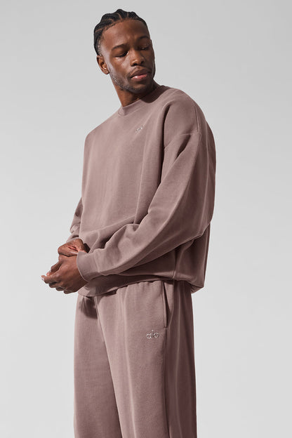 Accolade Crew Neck Pullover - Mushroom