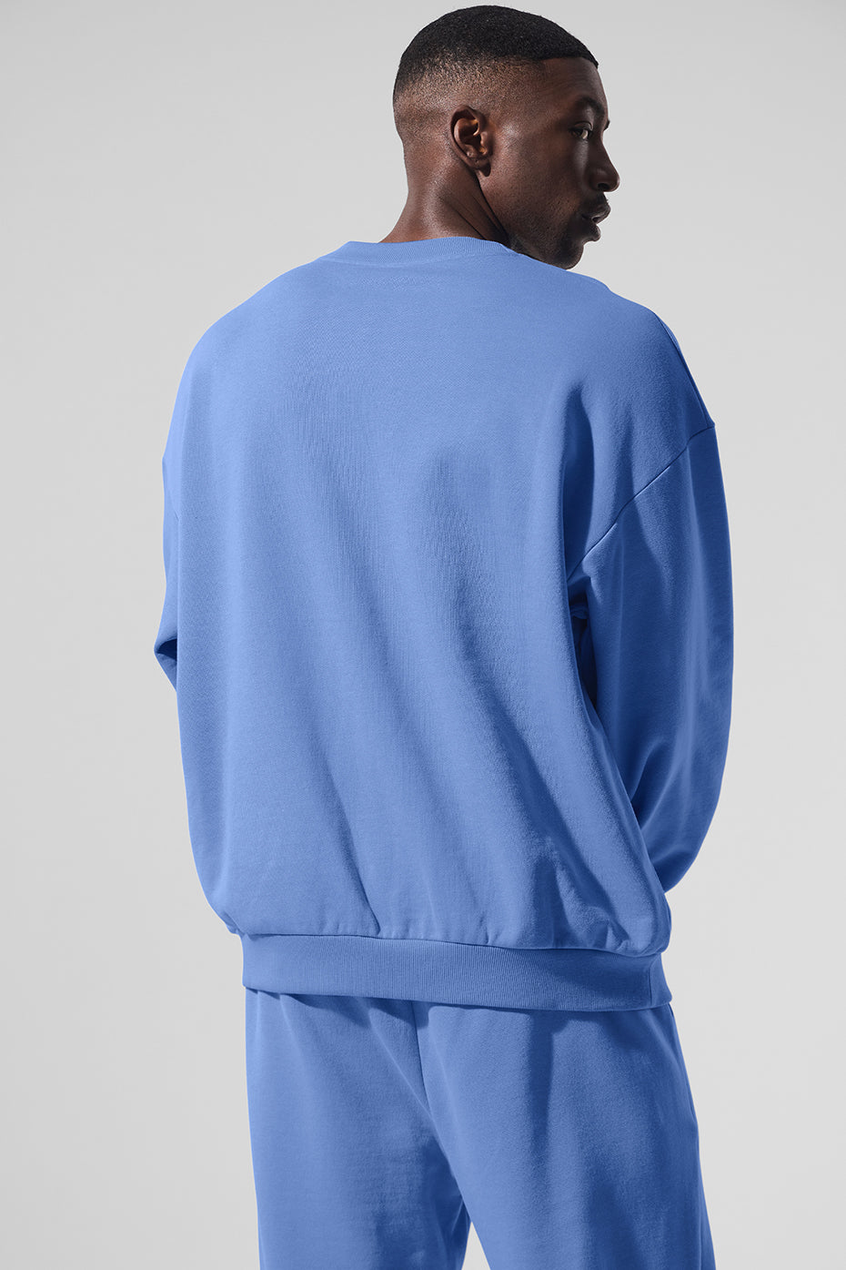 Accolade Crew Neck Pullover - Crystal Clear Blue