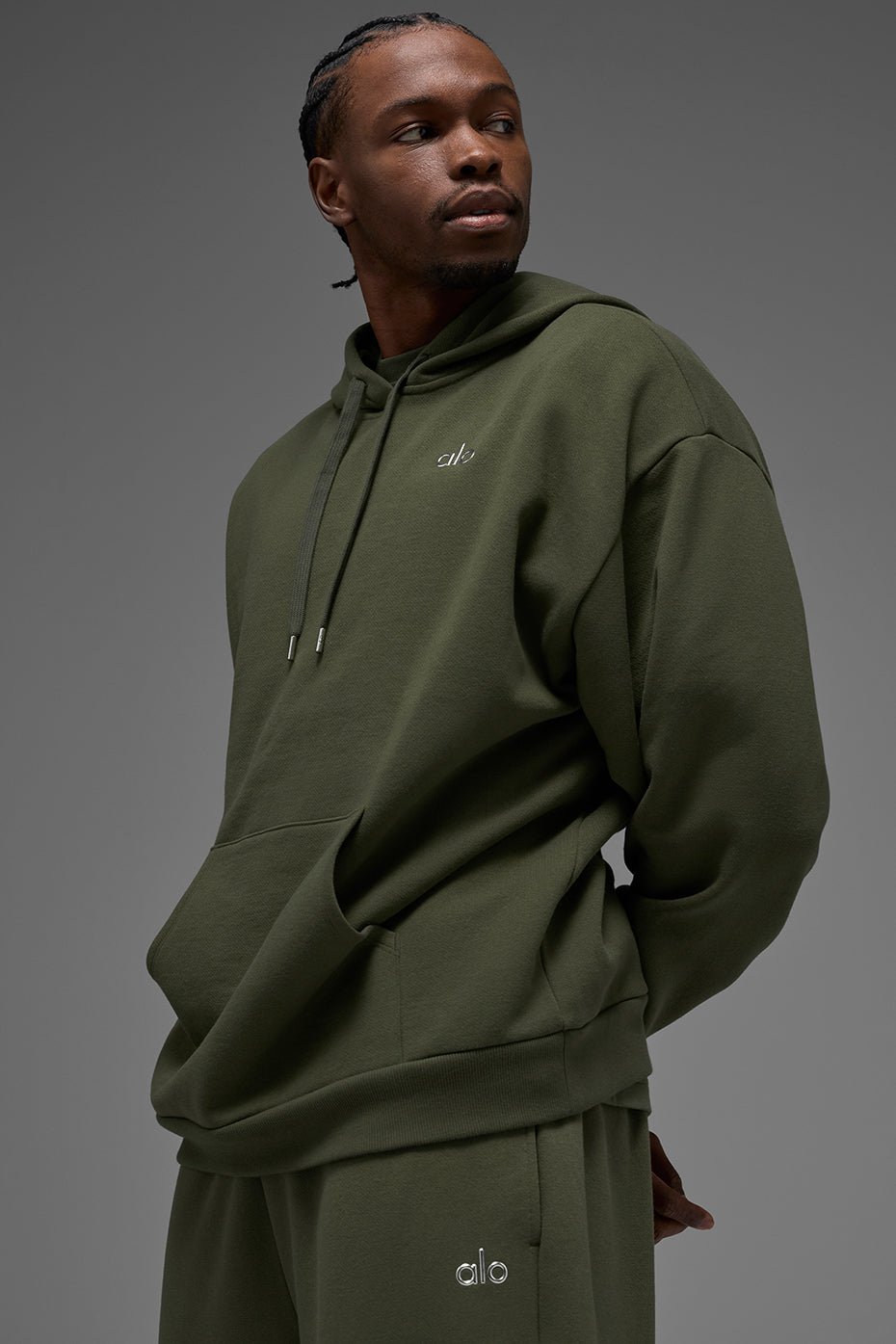 Accolade Hoodie - Green Olive