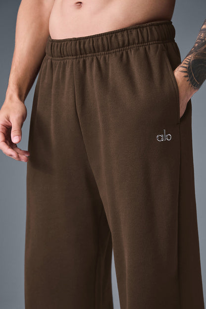 Accolade Straight Leg Sweatpant - Espresso