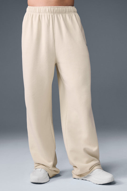Accolade Straight Leg Sweatpant - Oat Milk