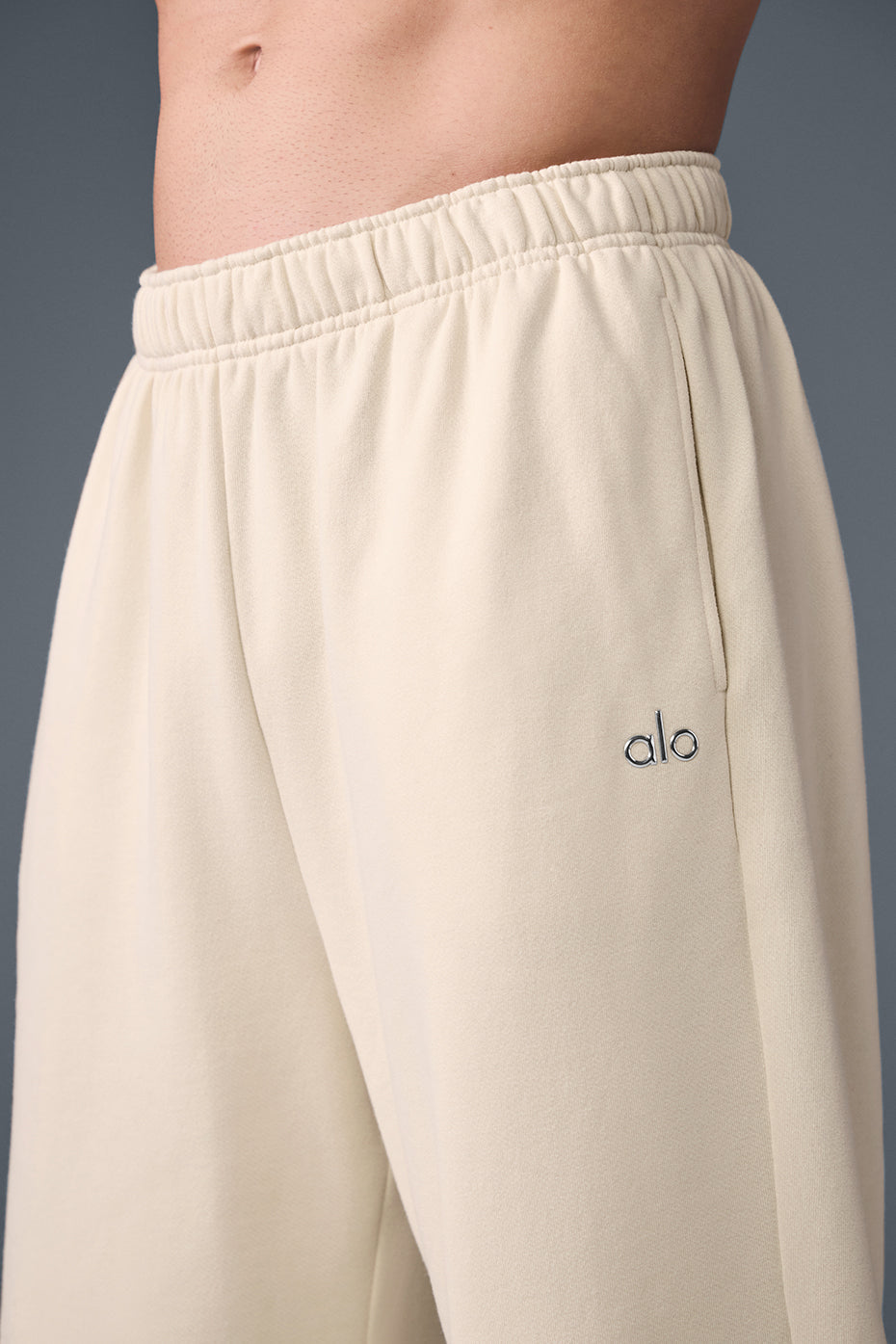 Accolade Straight Leg Sweatpant - Oat Milk