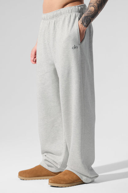 Accolade Straight Leg Sweatpant - White Heather