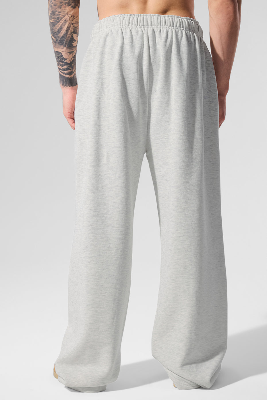 Accolade Straight Leg Sweatpant - White Heather