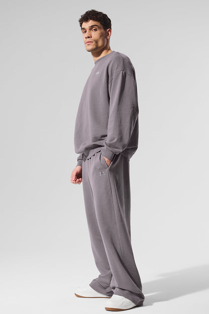 Washed Accolade Straight Leg Sweatpant - Cool Grey Wash