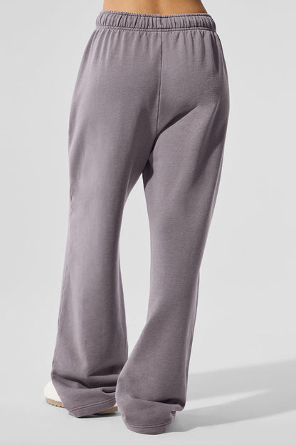 Washed Accolade Straight Leg Sweatpant - Cool Grey Wash